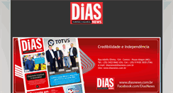 Desktop Screenshot of diasnews.com.br