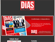 Tablet Screenshot of diasnews.com.br